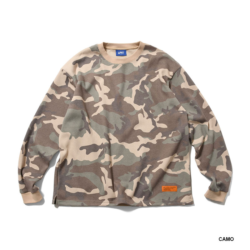 LFYT(エルエフワイティー)/ WAFFLE THERMAL L/S TEE -2.COLOR-