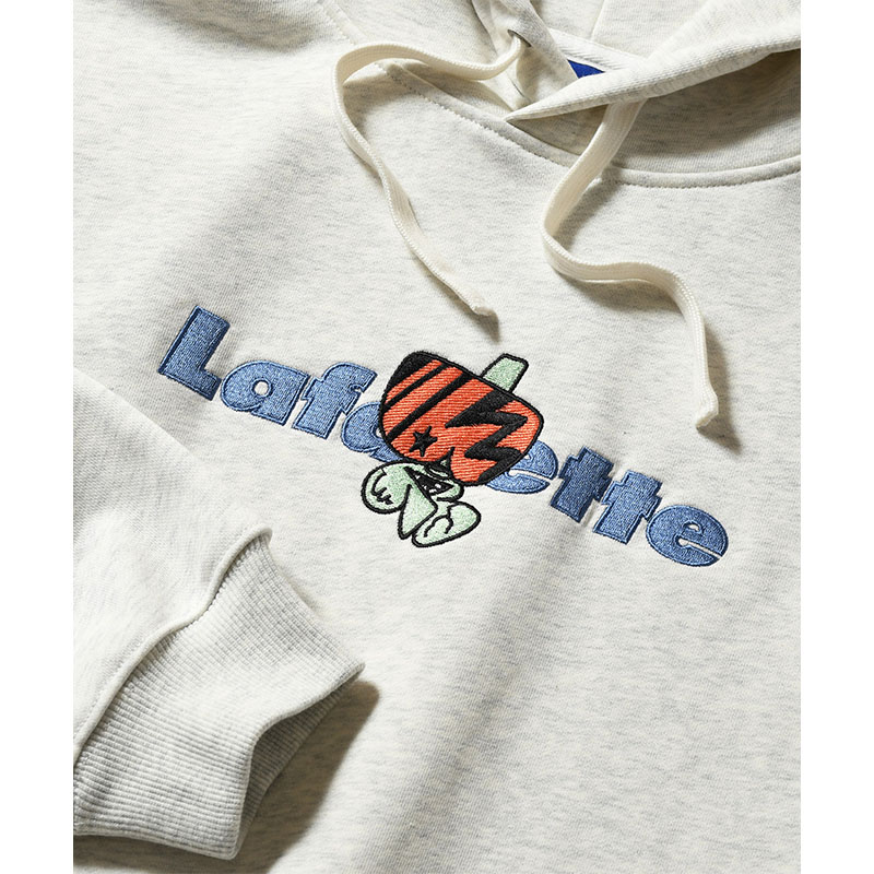 LFYT(エルエフワイティー)/ LFYT×REMIO Lafayette LOGO HOODIE -GREY-
