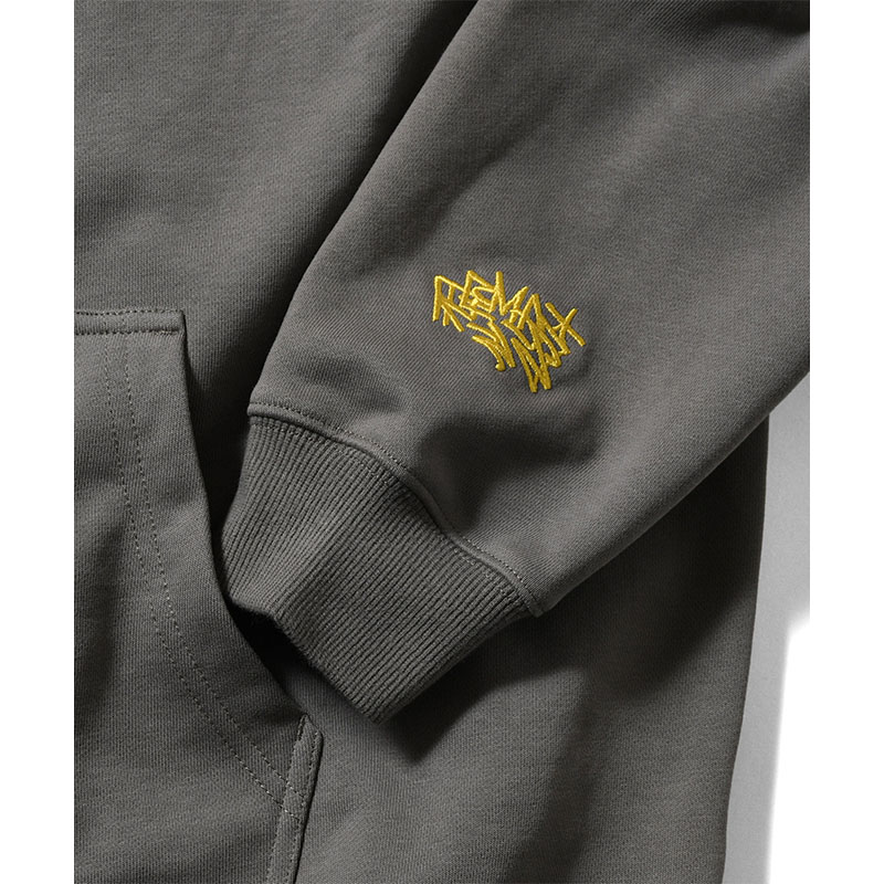 LFYT(エルエフワイティー)/ LFYT×REMIO Lafayette LOGO HOODIE -CHARCOAL-