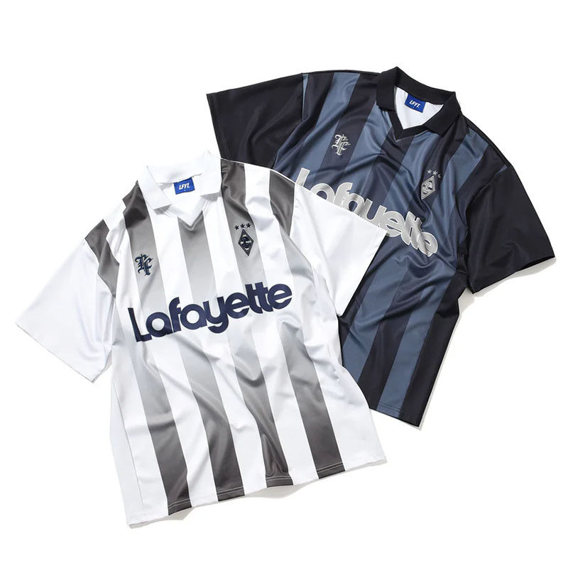 LFYT(エルエフワイティー)/ STRIPE SOCCER JERSEY -2.COLOR-