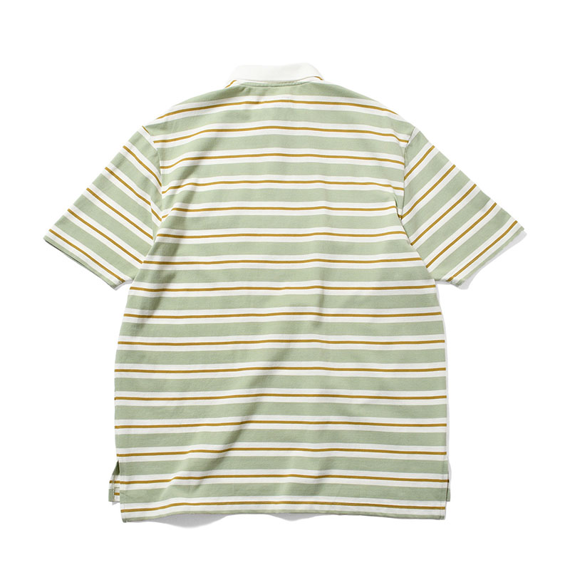 LFYT(エルエフワイティー)/ ATHLEISURE STRIPED POLO SHIRT -2.COLOR-