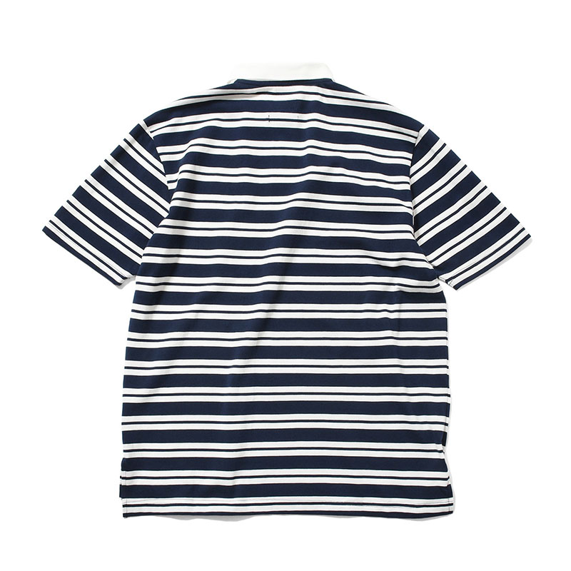 LFYT(エルエフワイティー)/ ATHLEISURE STRIPED POLO SHIRT -2.COLOR-
