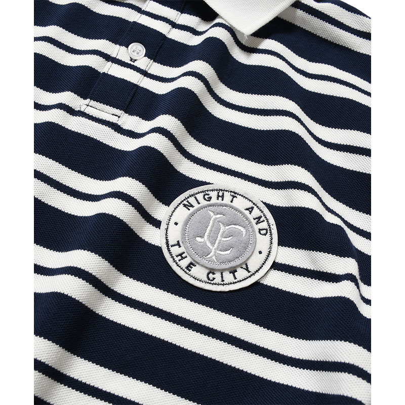 LFYT(エルエフワイティー)/ ATHLEISURE STRIPED POLO SHIRT -2.COLOR-