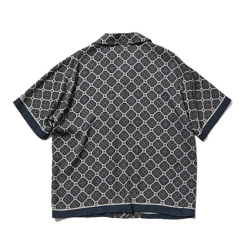 LFYT(エルエフワイティー)/ ARABESQUE PATTERN OPEN COLLAR SHIRT -2.COLOR-