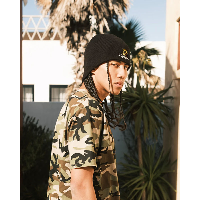 LFYT(エルエフワイティー)/ GOLD L LOGO SINGLE BEANIE -2.COLOR-