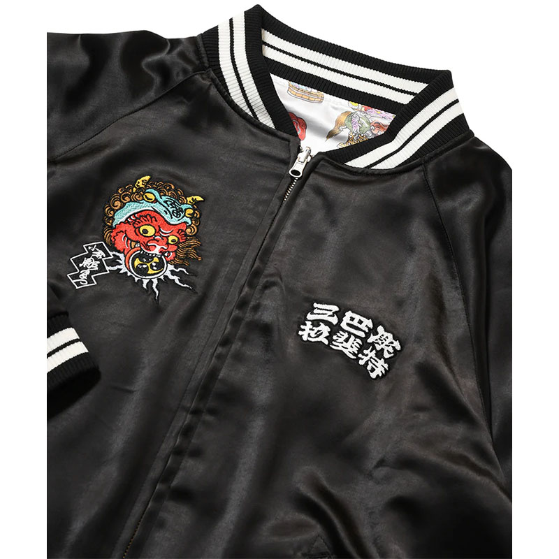 LFYT(エルエフワイティー)/ LFYT × THREE TIDES TATTOO - HORIMATSU REVERSILE JACKET -BLACK-