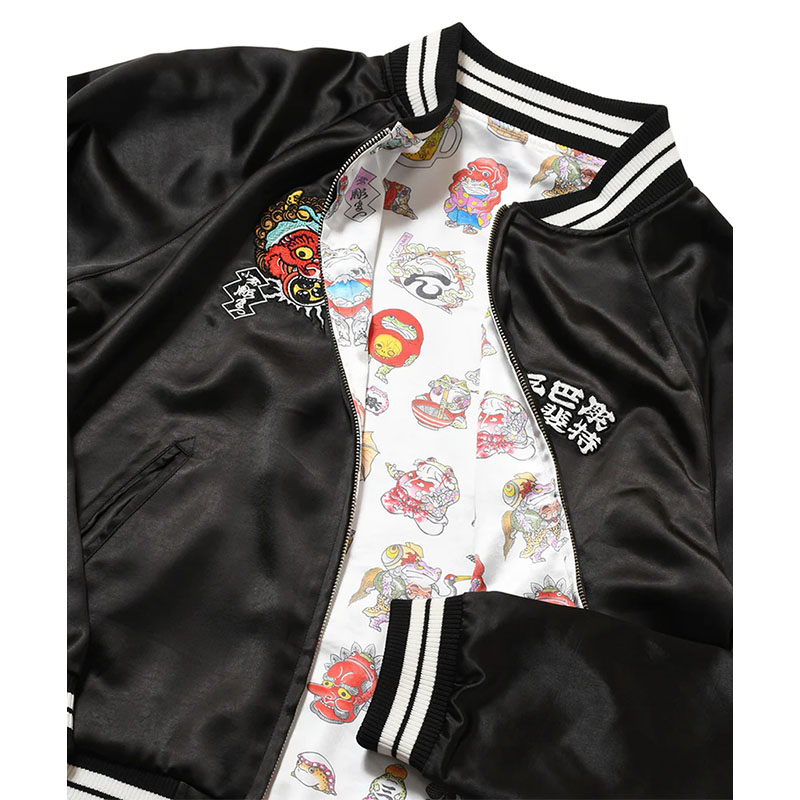 LFYT(エルエフワイティー)/ LFYT × THREE TIDES TATTOO - HORIMATSU REVERSILE JACKET -BLACK-