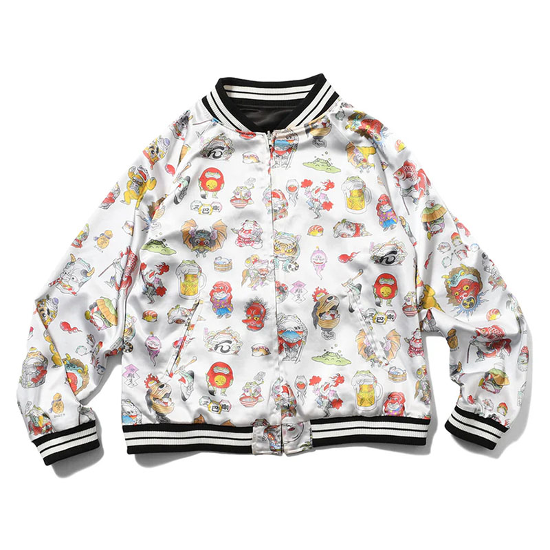 LFYT(エルエフワイティー)/ LFYT × THREE TIDES TATTOO - HORIMATSU REVERSILE JACKET -BLACK-