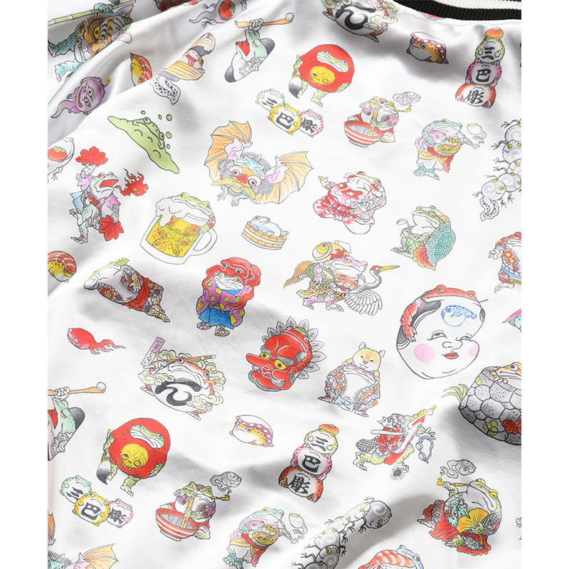 LFYT(エルエフワイティー)/ LFYT × THREE TIDES TATTOO - HORIMATSU REVERSILE JACKET -BLACK-