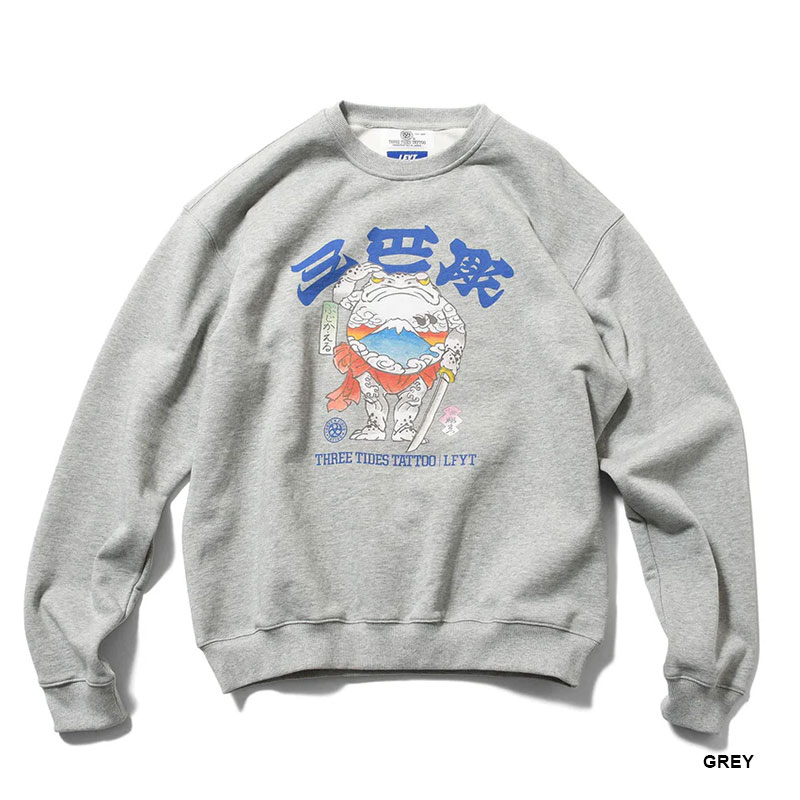 LFYT(エルエフワイティー)/ LFYT × THREE TIDES TATTOO - HORIMATSU CREW SWEAT -2.COLOR-