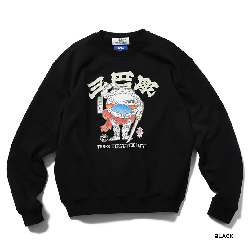 LFYT(エルエフワイティー)/ LFYT × THREE TIDES TATTOO - HORIMATSU CREW SWEAT -2.COLOR-