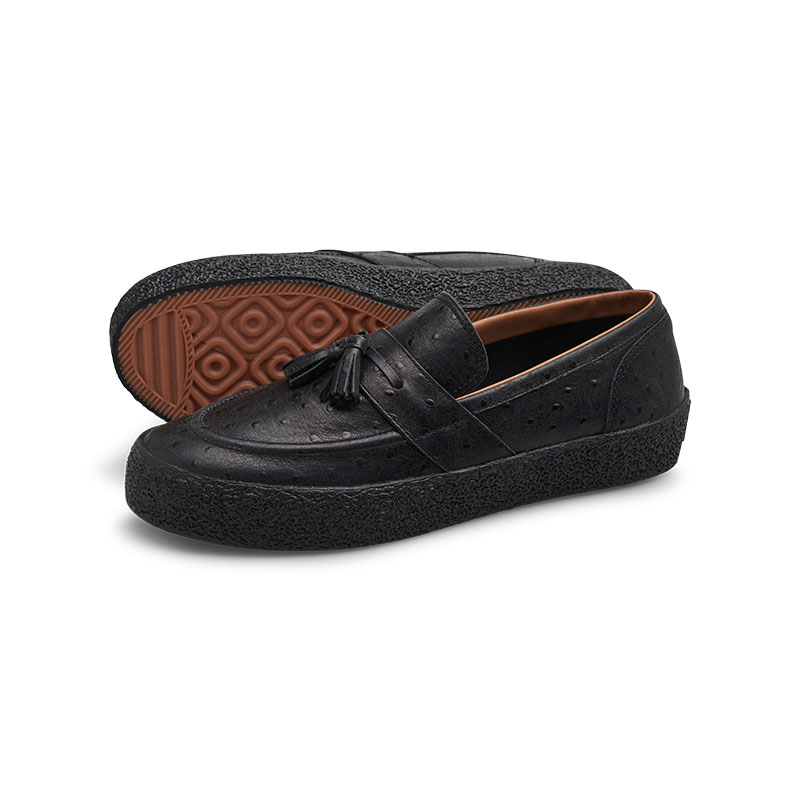 LAST RESORT AB（ラスト リゾート エービー）/ Loafer -Ostrich Black/Black-