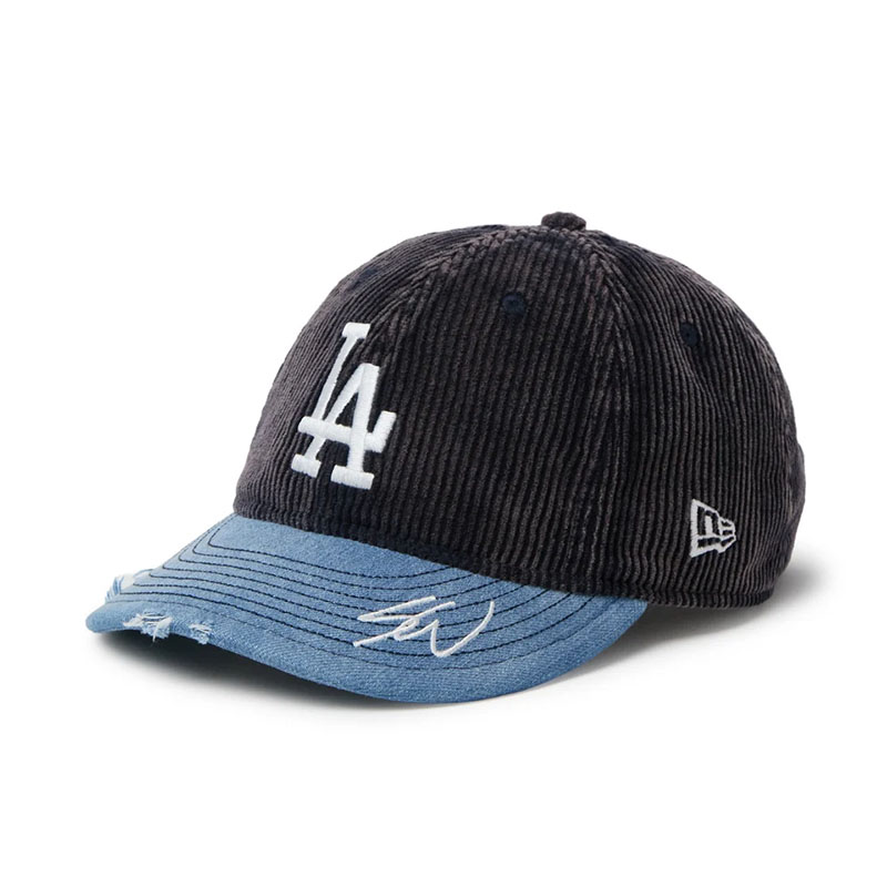 NEW ERA(ニューエラ)/ 9THIRTY Sean Wotherspoon LAドジャース NAVY CORDUROY/WASH DENIM