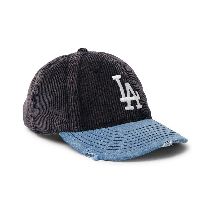 NEW ERA(ニューエラ)/ 9THIRTY Sean Wotherspoon LAドジャース NAVY CORDUROY/WASH DENIM