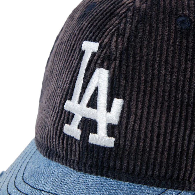 NEW ERA(ニューエラ)/ 9THIRTY Sean Wotherspoon LAドジャース NAVY CORDUROY/WASH DENIM