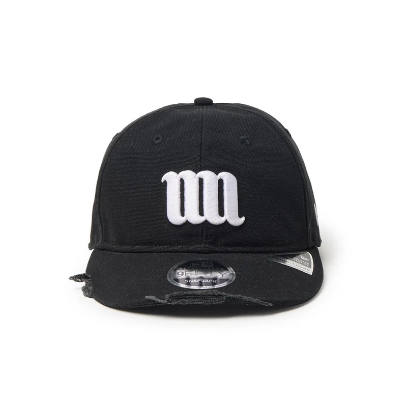 NEW ERA(ニューエラ)/ RC 9FIFTY Curved Visor Powered by GORO(MIN-NANO) MIN-NANO Damage BLACK