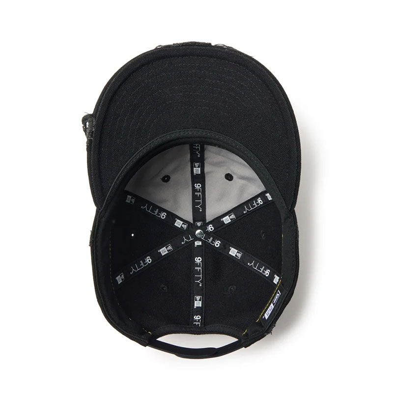 NEW ERA(ニューエラ)/ RC 9FIFTY Curved Visor Powered by GORO(MIN-NANO) MIN-NANO Damage BLACK