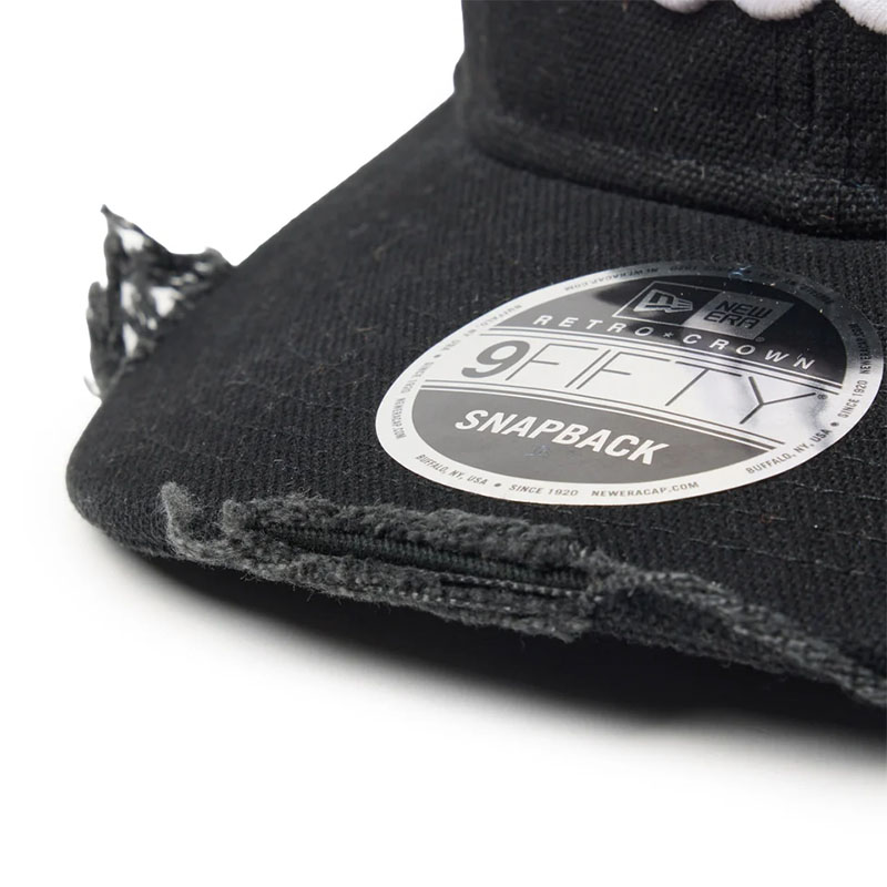 NEW ERA(ニューエラ)/ RC 9FIFTY Curved Visor Powered by GORO(MIN-NANO) MIN-NANO Damage BLACK