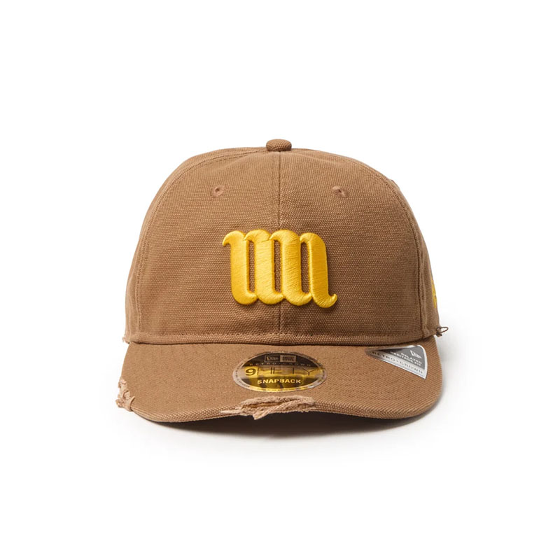 NEW ERA(ニューエラ)/ RC 9FIFTY Curved Visor Powered by GORO(MIN-NANO) MIN-NANO Damage BROWN