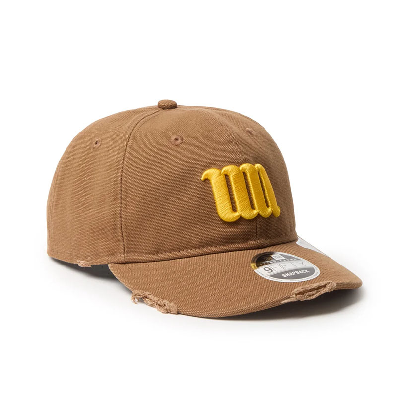 NEW ERA(ニューエラ)/ RC 9FIFTY Curved Visor Powered by GORO(MIN-NANO) MIN-NANO Damage BROWN