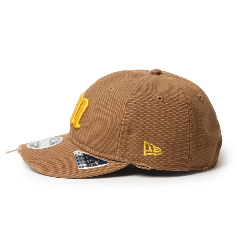 NEW ERA(ニューエラ)/ RC 9FIFTY Curved Visor Powered by GORO(MIN-NANO) MIN-NANO Damage BROWN