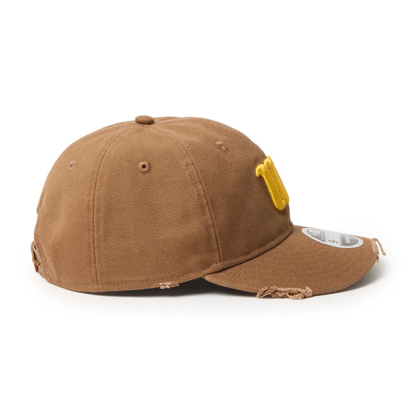 NEW ERA(ニューエラ)/ RC 9FIFTY Curved Visor Powered by GORO(MIN-NANO) MIN-NANO Damage BROWN