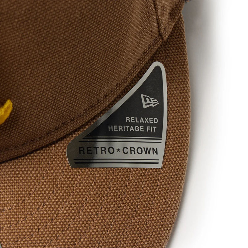 NEW ERA(ニューエラ)/ RC 9FIFTY Curved Visor Powered by GORO(MIN-NANO) MIN-NANO Damage BROWN