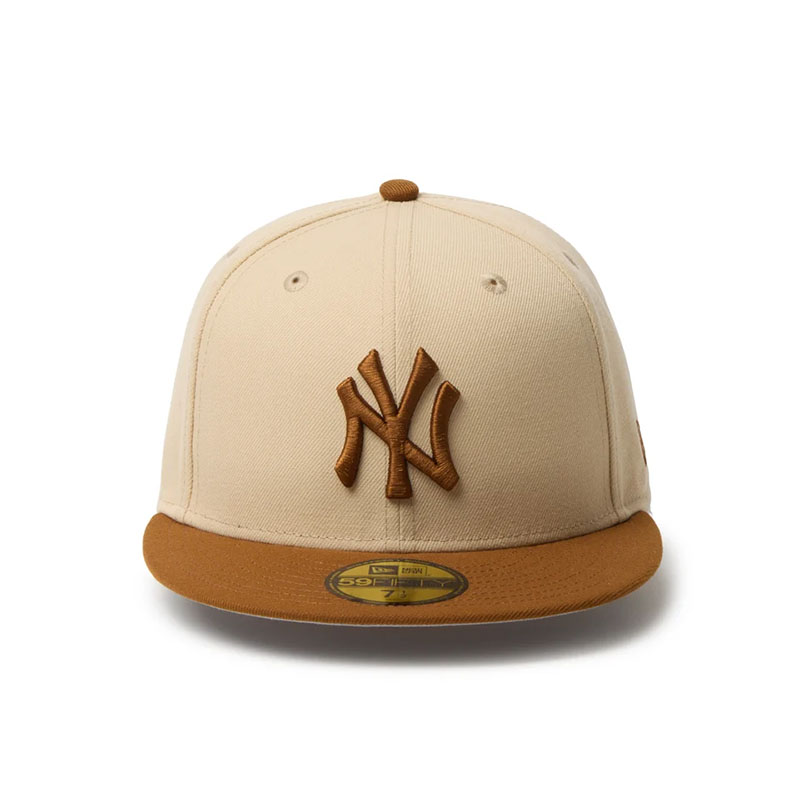 NEW ERA(ニューエラ)/ 59FIFTY Powered by GORO(MIN-NANO) NYヤンキース -BEIGE-