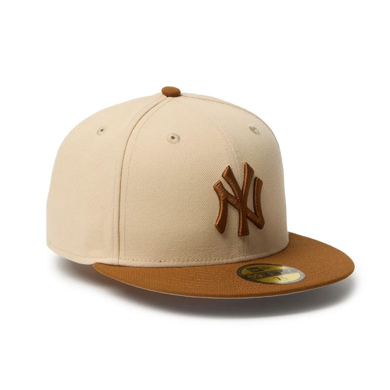 NEW ERA(ニューエラ)/ 59FIFTY Powered by GORO(MIN-NANO) NYヤンキース -BEIGE-