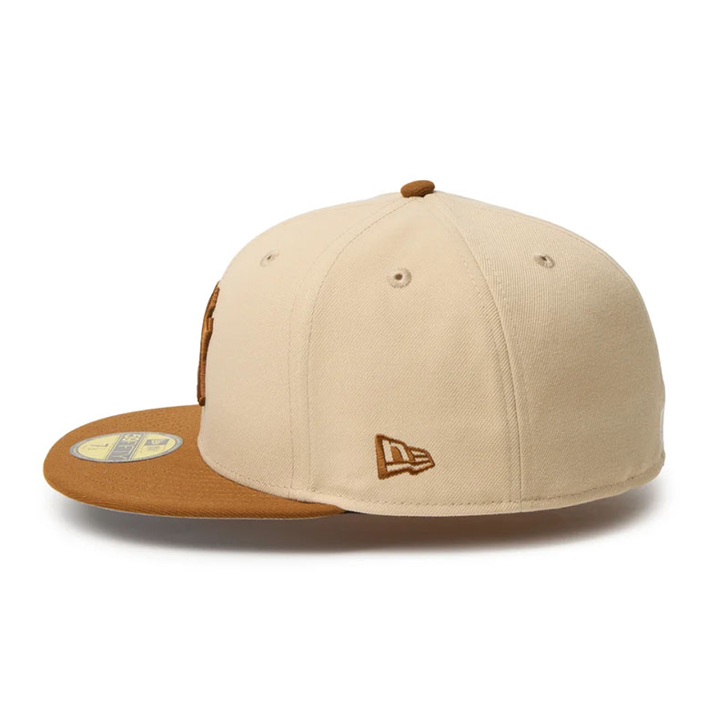 NEW ERA(ニューエラ)/ 59FIFTY Powered by GORO(MIN-NANO) NYヤンキース -BEIGE-