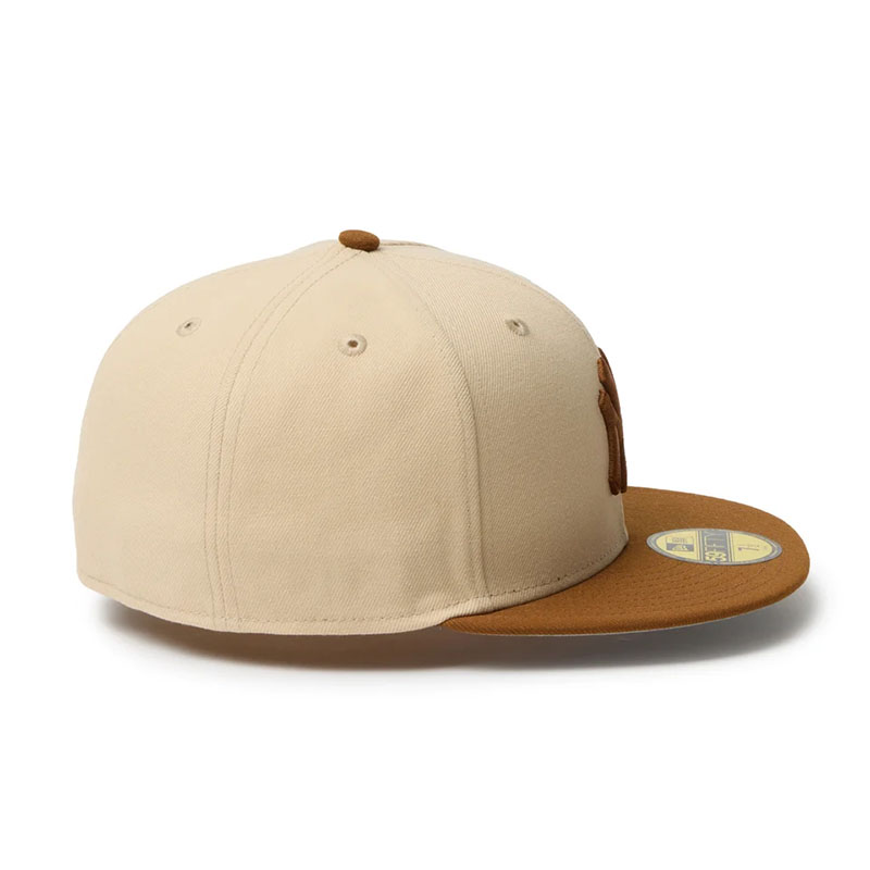 NEW ERA(ニューエラ)/ 59FIFTY Powered by GORO(MIN-NANO) NYヤンキース -BEIGE-