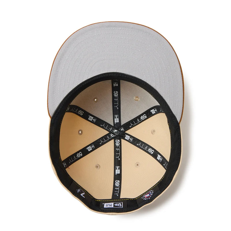 NEW ERA(ニューエラ)/ 59FIFTY Powered by GORO(MIN-NANO) NYヤンキース -BEIGE-