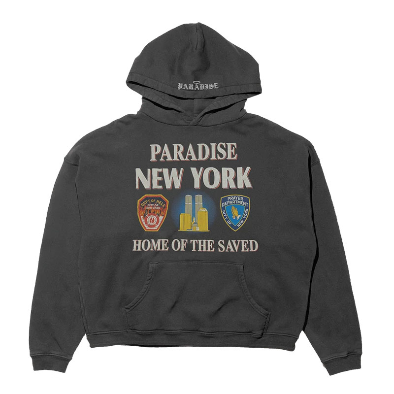 PARADISE NYC(パラダイス)/ HOME OF THE SAVED HOOD -2.COLOR-(BLACK)