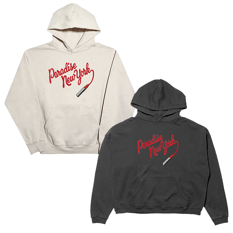 PARADISE NYC(パラダイス)/ PARADISE DOLLS EMBROIDERED HOOD -2.COLOR-