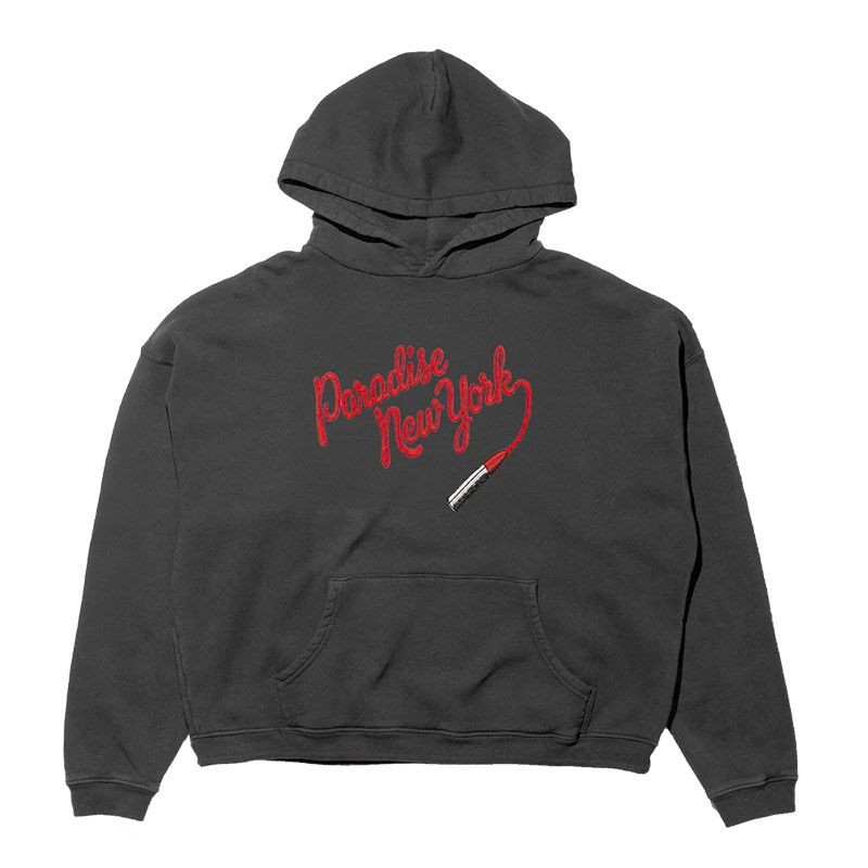 PARADISE NYC(パラダイス)/ PARADISE DOLLS EMBROIDERED HOOD -2.COLOR-(BLACK)
