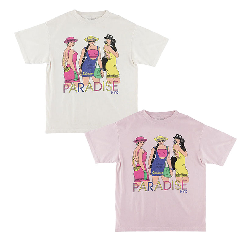 PARADISE NYC(パラダイス)/ LA GIRL SS TEE -2.COLOR-
