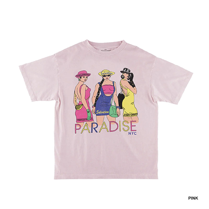 PARADISE NYC(パラダイス)/ LA GIRL SS TEE -2.COLOR-