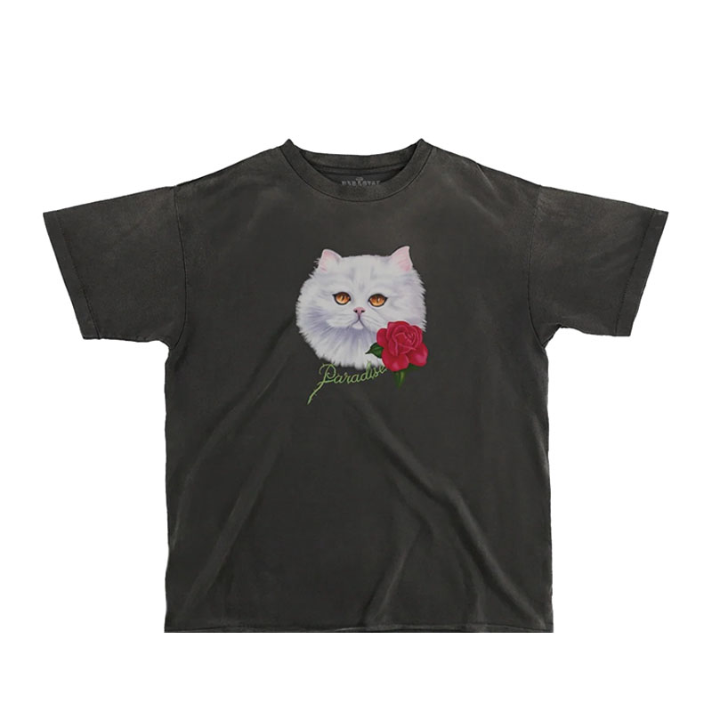 PARADISE NYC(パラダイス)/ PURRADISE SS TEE -BLACK-