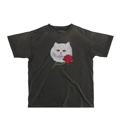 PARADISE NYC(パラダイス)/ PURRADISE SS TEE -BLACK-