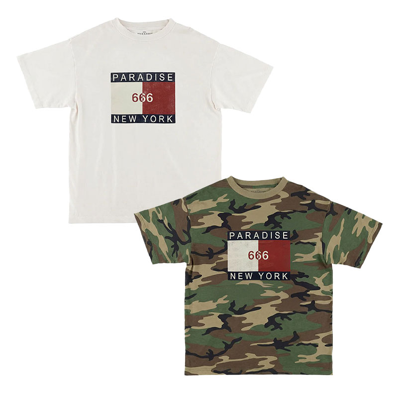 PARADISE NYC(パラダイス)/ HELLFIGER SS TEE -2.COLOR-