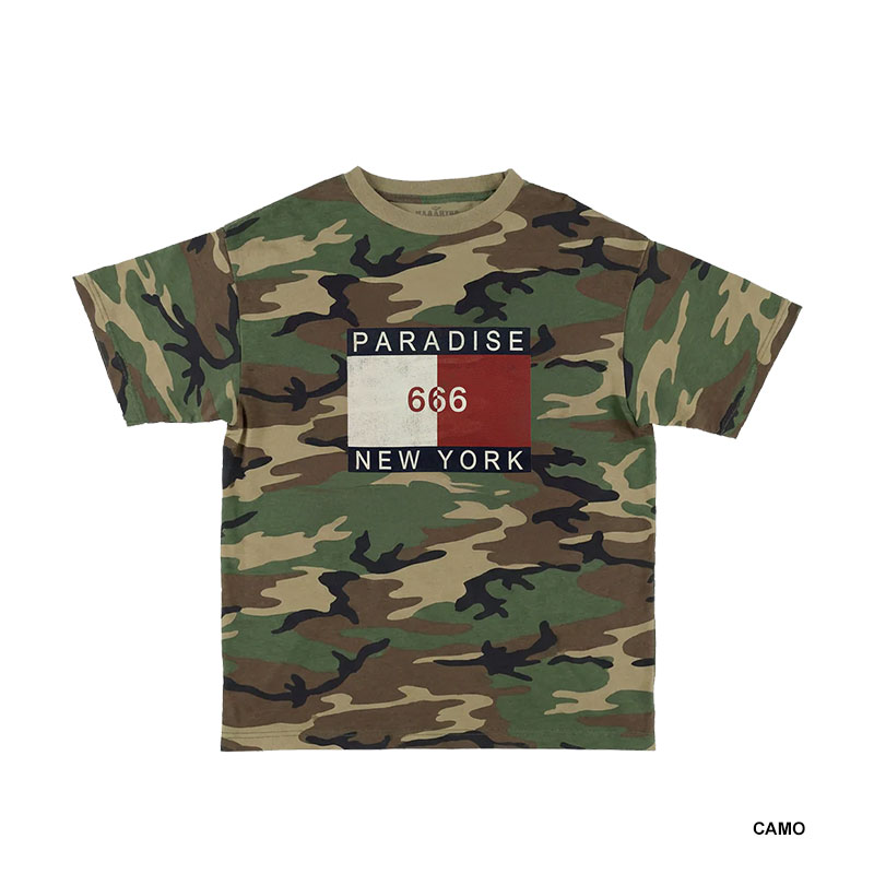 PARADISE NYC(パラダイス)/ HELLFIGER SS TEE -2.COLOR-