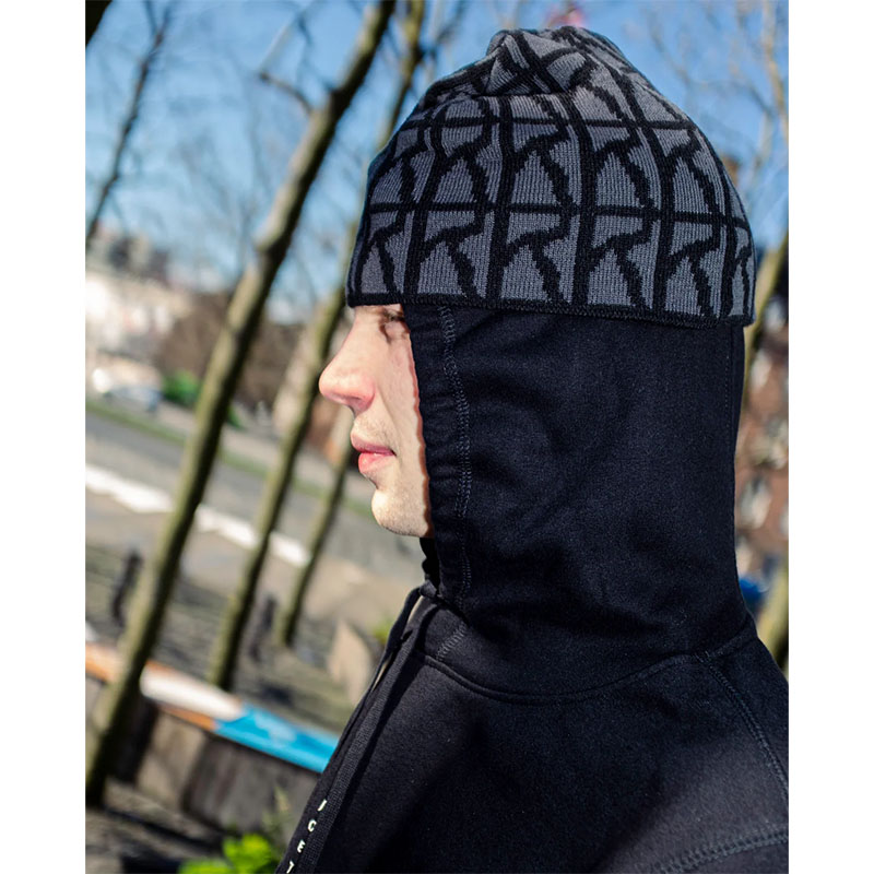 Poetic Collective(ポエティックコレクティブ)/ Skull Beanie -BLACK-