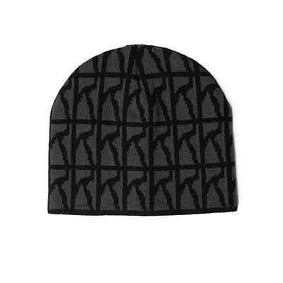 Poetic Collective(ポエティックコレクティブ)/ Skull Beanie -BLACK-