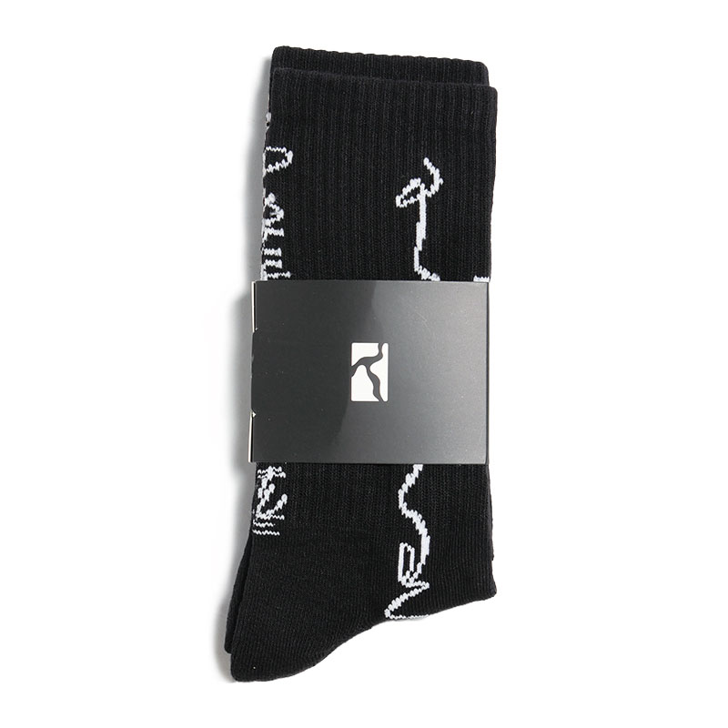 Poetic Collective(ポエティックコレクティブ)/ Crayon Socks -BLACK-