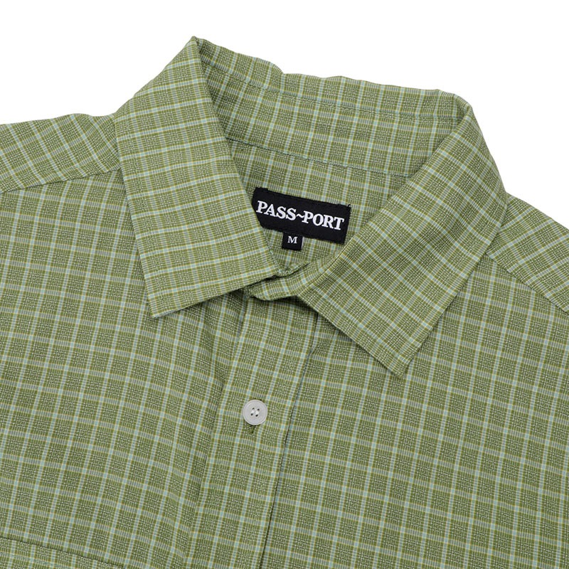 PASS PORT(パスポート)/ Workers Check Shirt Long-sleeve -3.COLOR-
