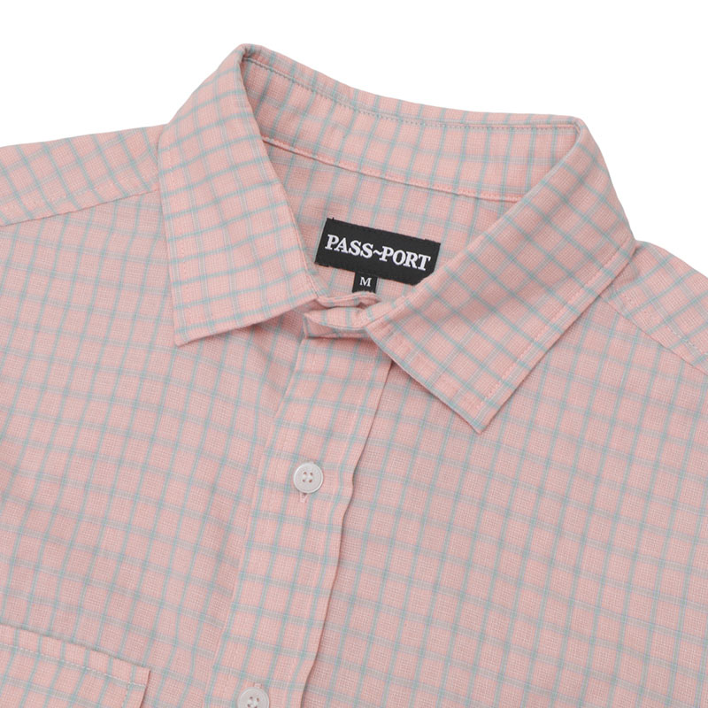 PASS PORT(パスポート)/ Workers Check Shirt Long-sleeve -3.COLOR-