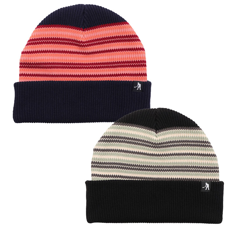 PASS PORT(パスポート)/ Organic Cotton Stripe Beanie -2.COLOR-