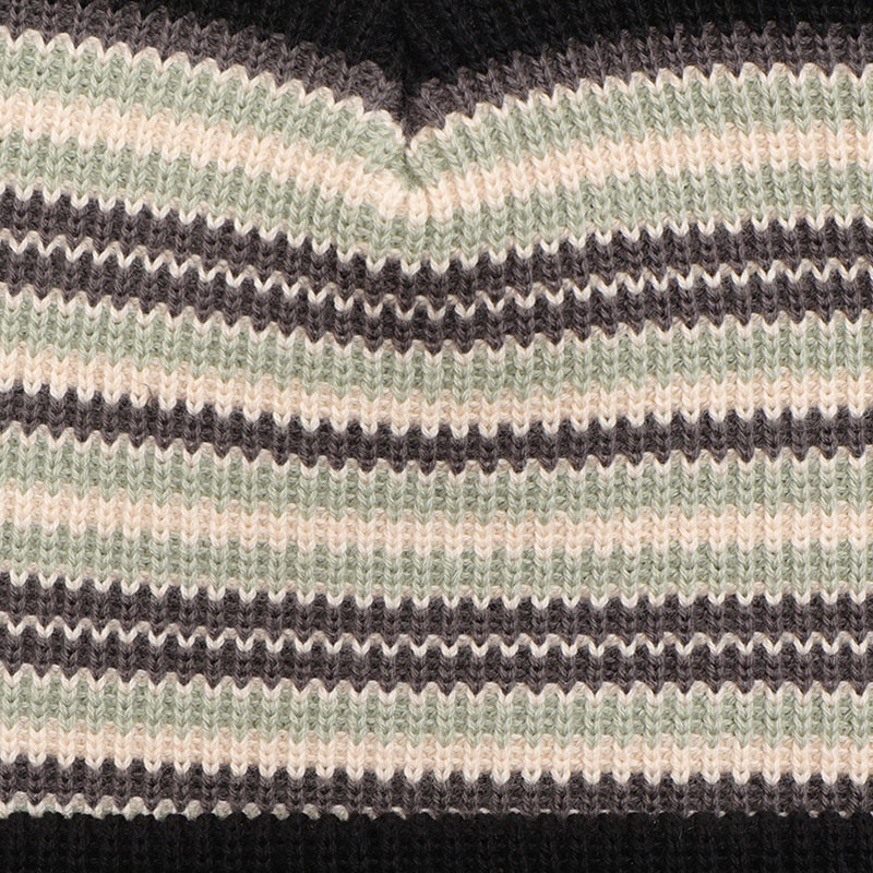 PASS PORT(パスポート)/ Organic Cotton Stripe Beanie -2.COLOR-