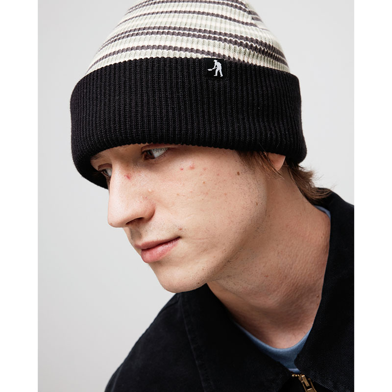 PASS PORT(パスポート)/ Organic Cotton Stripe Beanie -2.COLOR-
