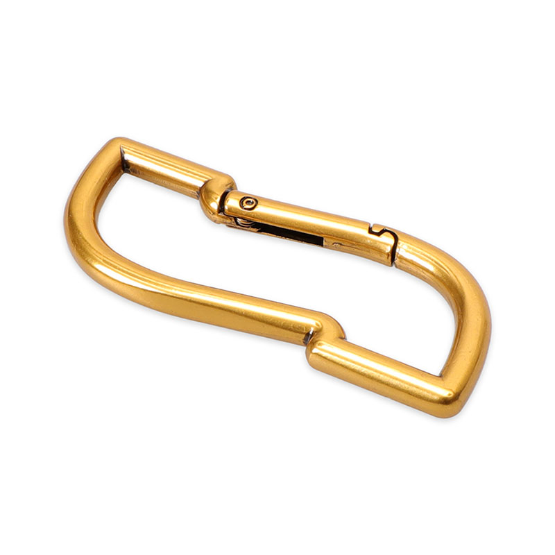 PASS PORT(パスポート)/ Tilde Carabiner -ANTIQUE GOLD-